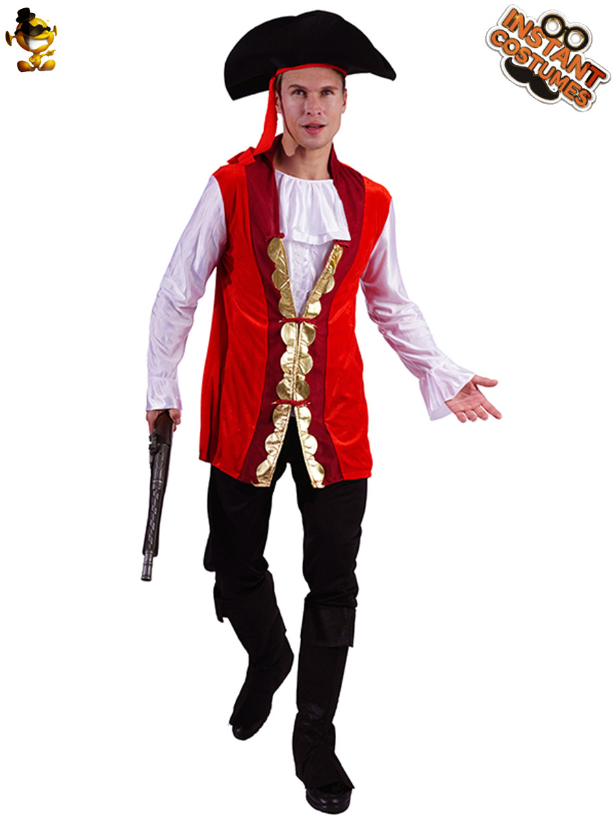 Halloween hombres y mujeres pareja de corte Barco Pirata princesa Cosplay rendimiento etapa traje del partido image 6