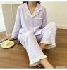 5120#Purple [Yunduo Cotton Long Sleeve Suit]