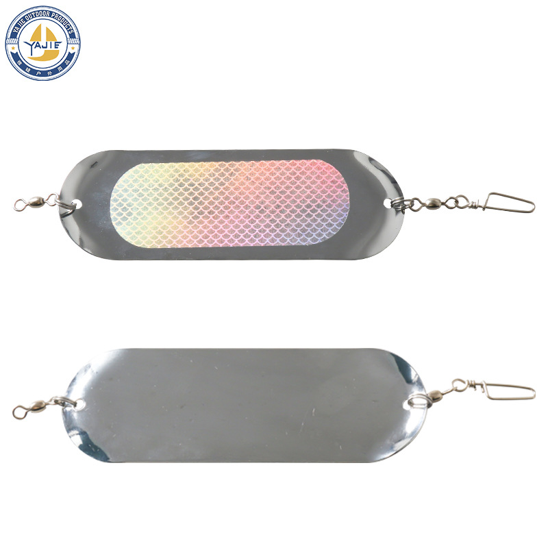 Salmón intermitente pesca luz intermitente 4,5 pulgadas cebo salmón pesca Dodgers intermitentes