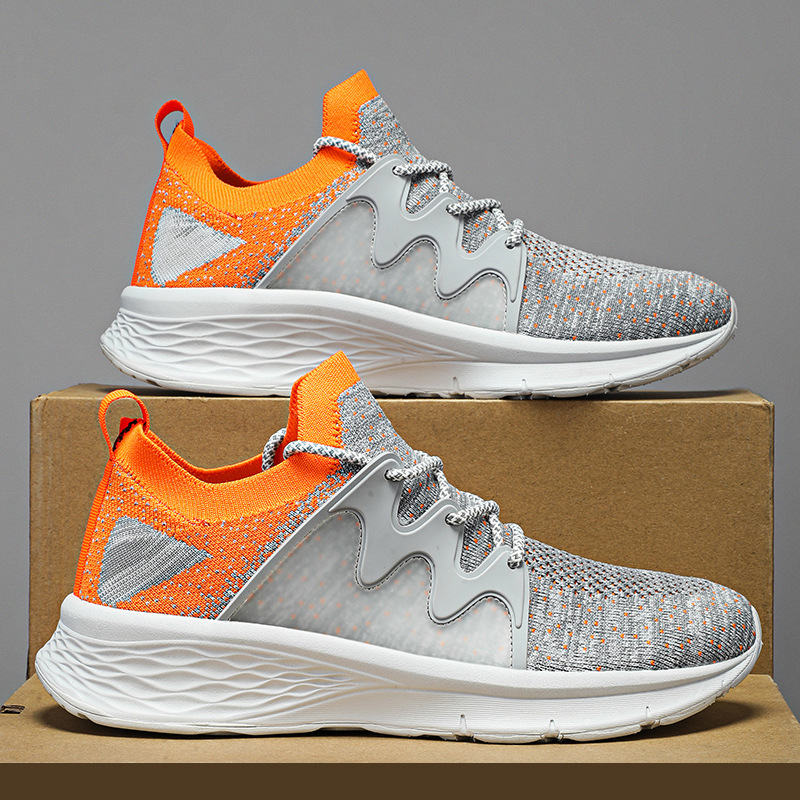 2024 nuevo verano transpirable delgado deportes casuales juveniles zapatos de malla para hombres