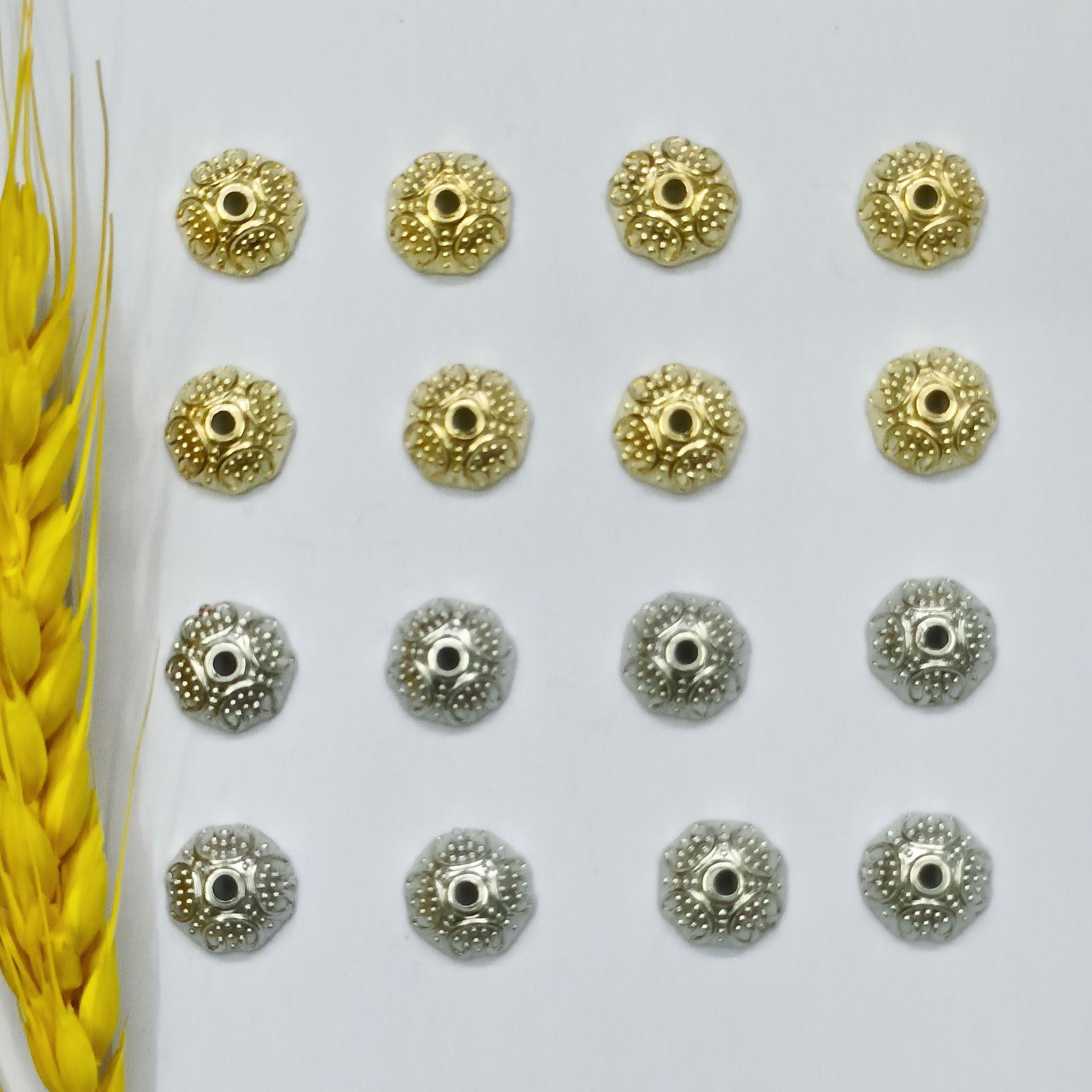 CCB花托手工DIY材料隔珠制作项链串珠散珠饰品配件详情1