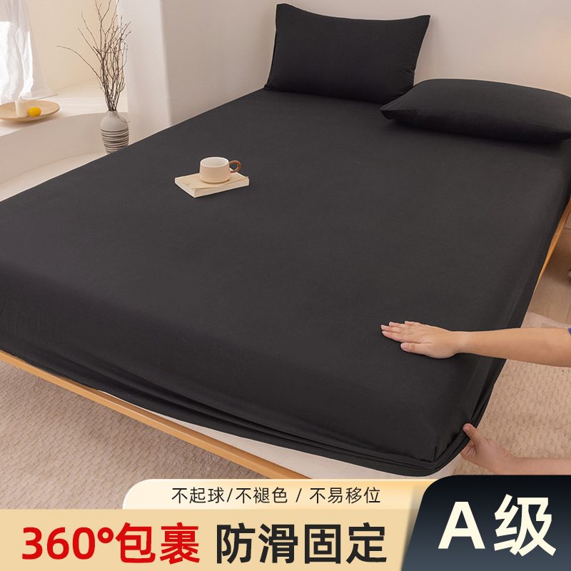 Madre y bebé dormir desnudo clase A cama de una sola pieza cama de algodón puro cubierta de cama de algodón lavado con agua cama de algodón cama de tres piezas