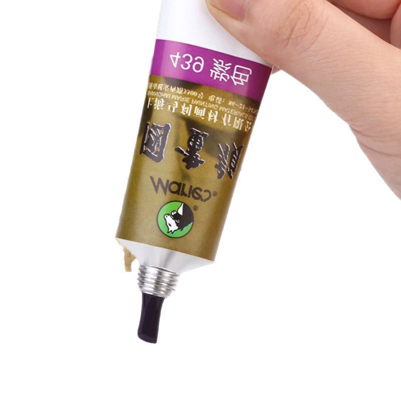 Mali brand Chinese painting pigment single support 32ml large support vine yellow titanium and white anthocyan 6032 landscape painter pen painting pigment