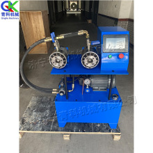 自动数控软管扣压机 卫浴管喷水管锁管机 电动单双头PE管扣合机