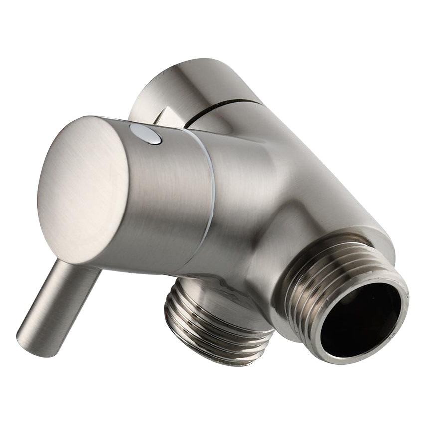 Cobre baño ducha brazo agua separador uno en dos-out boquilla Válvula de desvío baño ducha tubo de conmutación válvula tee