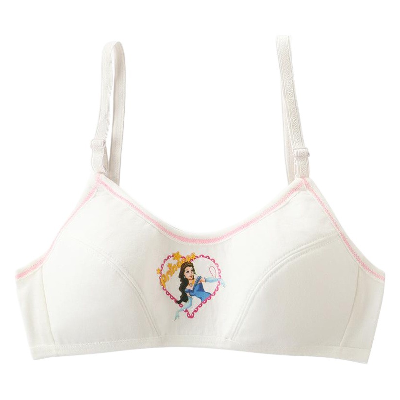 Niña sujetador ropa interior chaleco período de desarrollo estudiante de secundaria adolescente sujetador adolescente chica delgada
