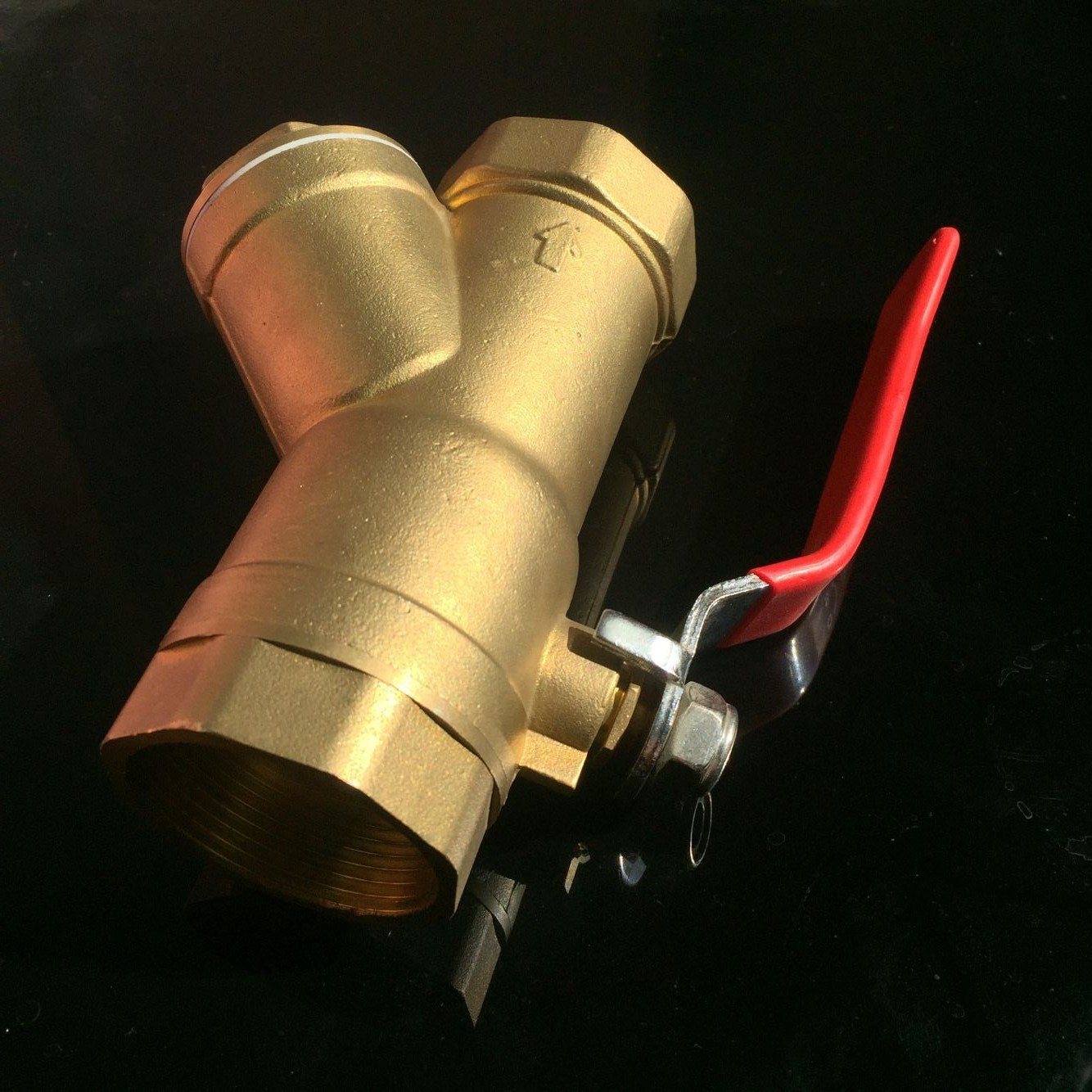 批发y型过滤器球阀 镀铬过滤器球阀 Y型过滤器球阀供应过滤阀门