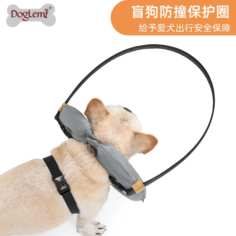 Amazon Hot Circle Pet Dog Circle Предотвращение столкновения Pet Pet Путешествие на открытом воздухе Регулируемый защитный противоударный чехол