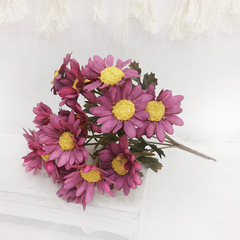 清新なシミュレーションの花の道具のヒマワリの絹の花の万寿の菊の造花の装飾は太陽の菊の結婚祝いの装飾の花をシミュレーションします。