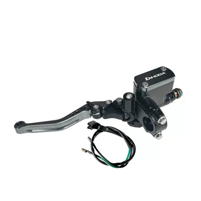 Other brake systems: electric bikes with six-speed adjustable - black-pump-gray-left