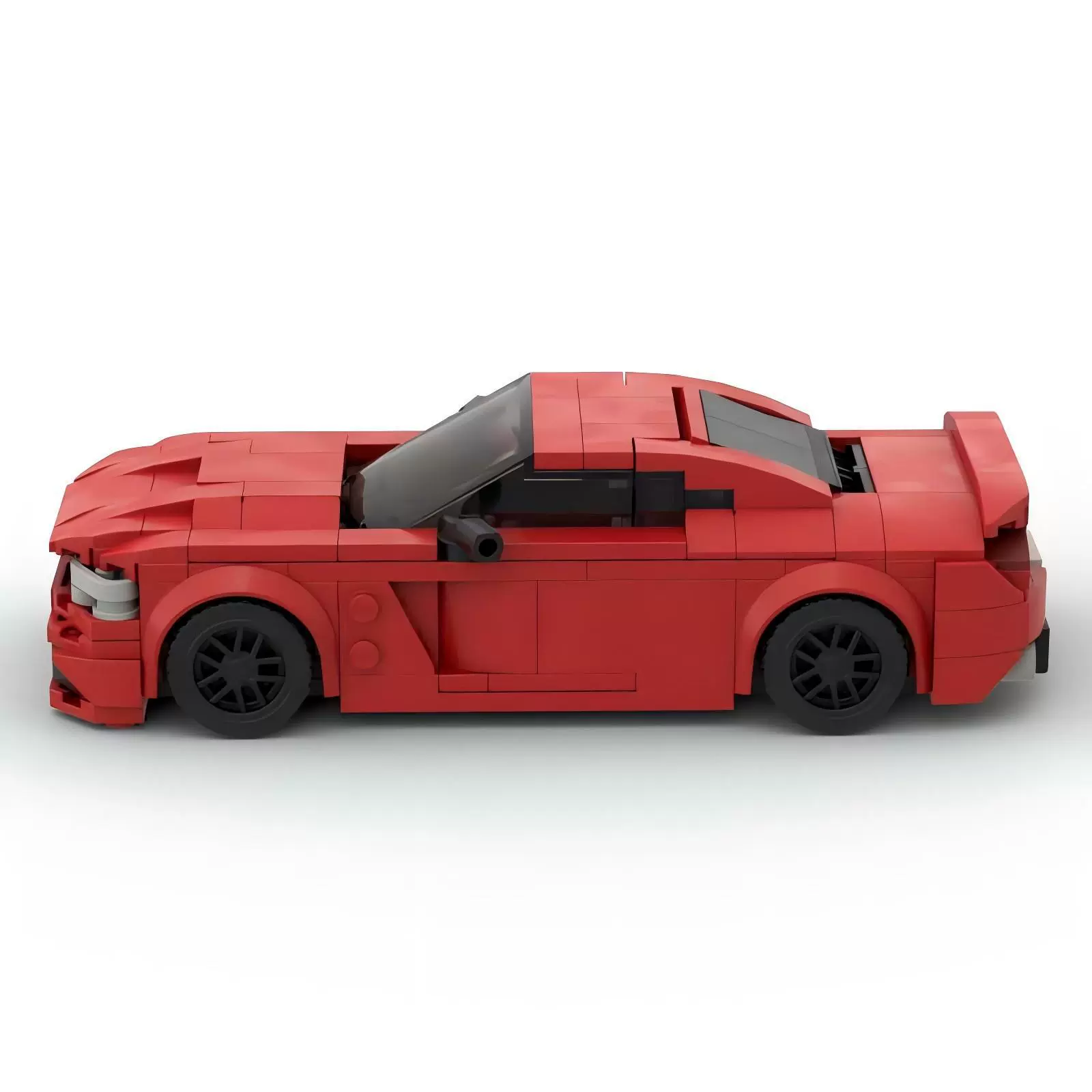 Конструктор kompatible с LEGO MOC-149865 Dodge Charger SRT Hellcat модель украшение частичка игрушка