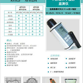 AT1121A X 射线和γ辐射 监测仪路博环保超过限值时声音和可视报