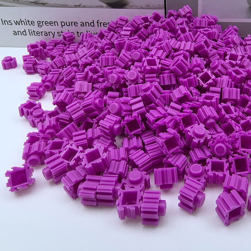 LEGO-kompatible 8mm kleine Teilchen Schüttgut Bausteine Großhandel Kinder Bastelzubehör Bildungs-Puzzlespielzeug