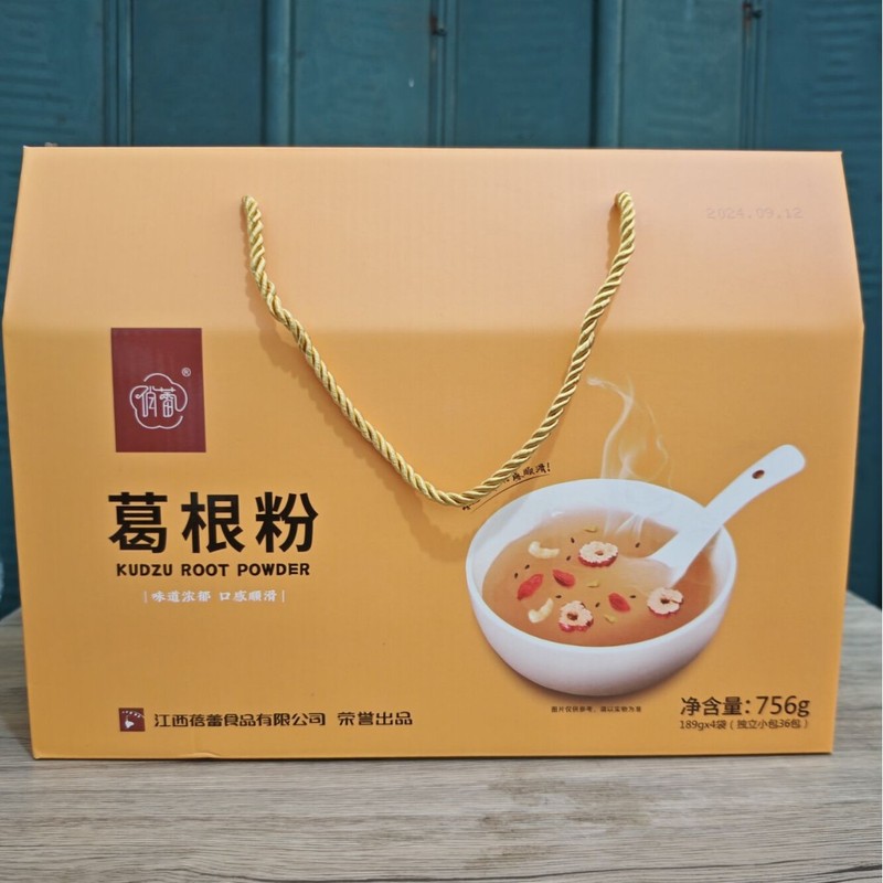千年葛粉葛根粉760gギフトボックスは独立して江西万年の特産品天然粉食品を包んだ|undefined