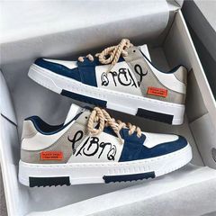 2024 new spring men's canvas shoes Korean style trendy sneakers versatile student shoes men's ins casual trendy shoes