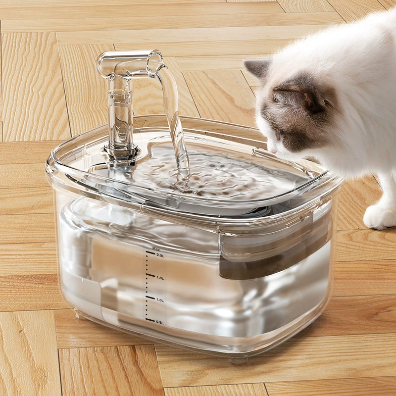 Cat water dispenser automatic circulation flowing pet drink water heate