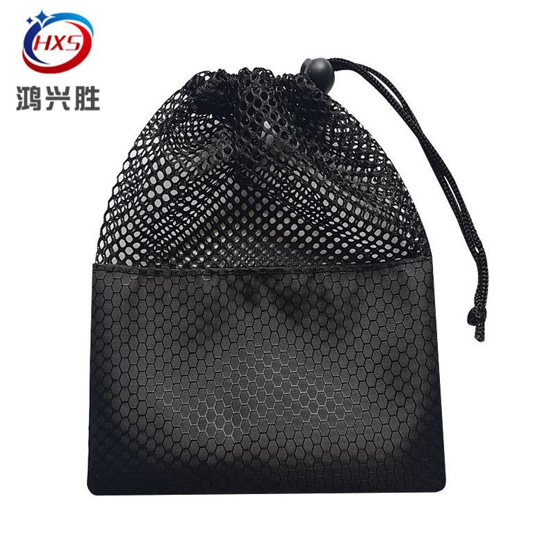 抽绳网眼袋束口网布袋瑜伽垫网袋户外收纳运动包装袋瑜伽垫收纳袋