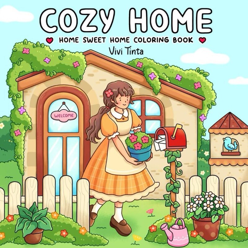 亚马逊热销Coloring Book涂色本填色本小角落怪兽系列儿童绘画本|undefined
