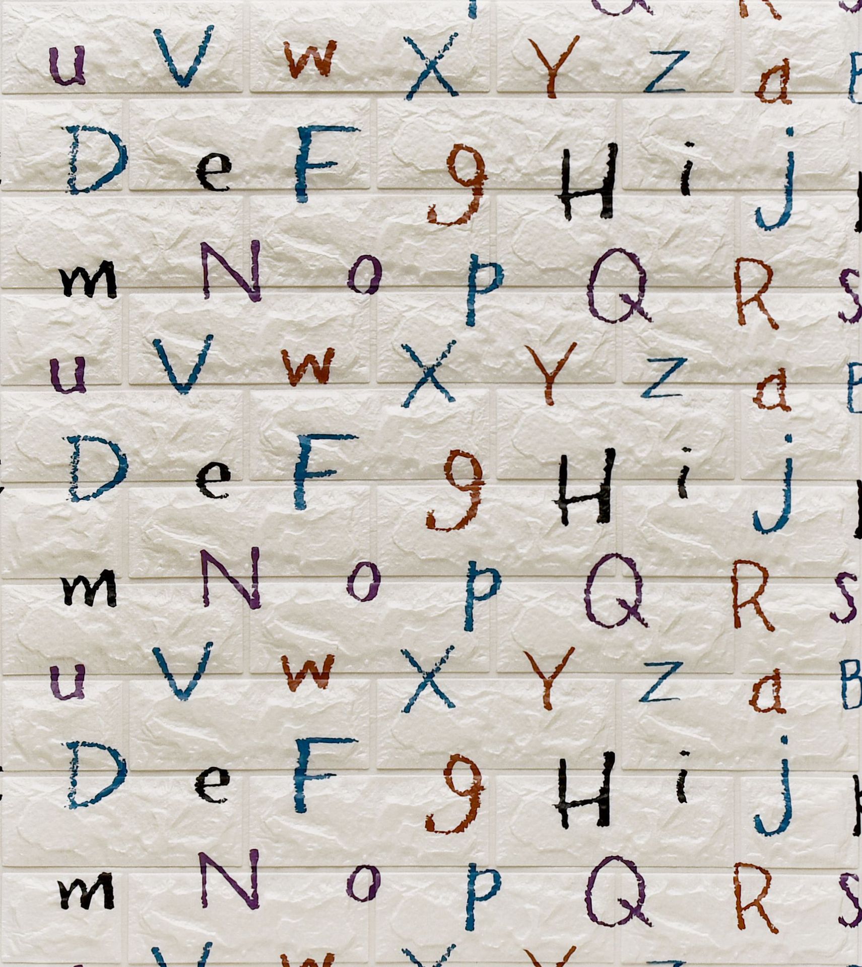 (原图)砖纹7-字母