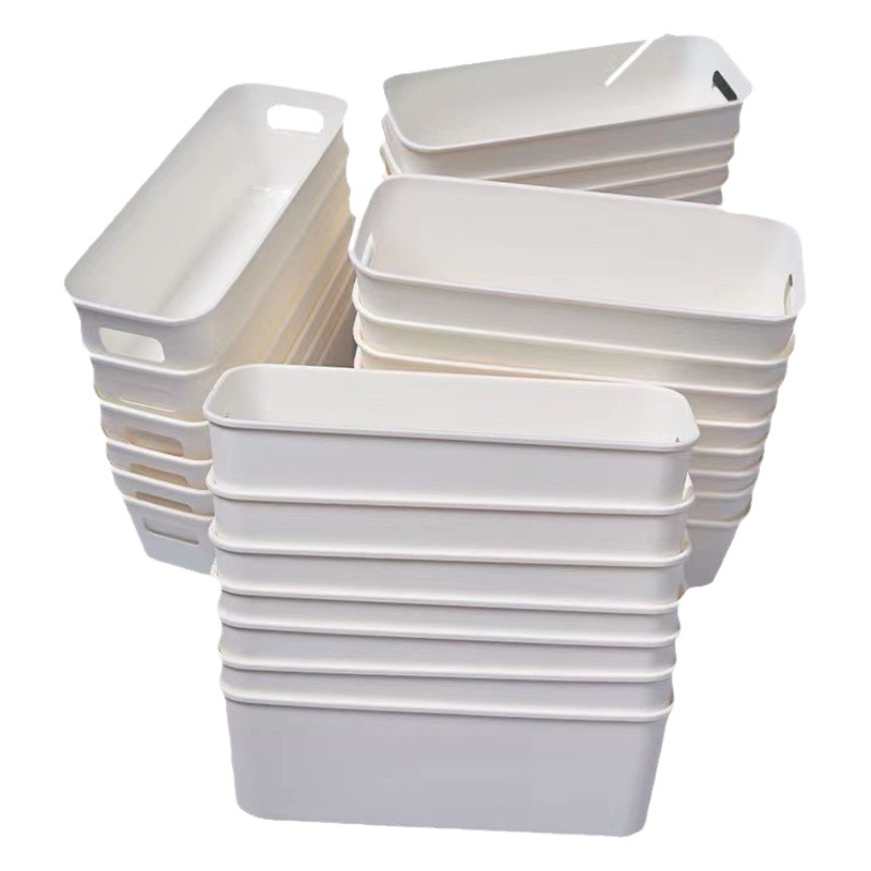 Thickened Rectangular Cosmetic Socks Card Holder Snack Phone Shell Storage Box Living Room Drawer Gap Storage Box