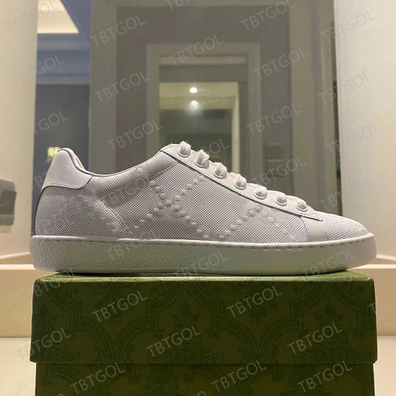 In-Stock G-Shaped Embroidery Print Retro White Shoes 25 New Winter Platform Shoes g Brand Round Toe Low-Top Sneakers