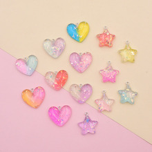 ����ɫ��֬������Ƭ��������Ƕ��ΰ���Կ�׿۹Ҽ�DIY��Ʒ���