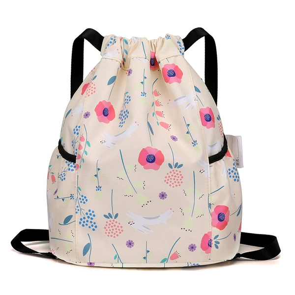 Children's backpack flower sea