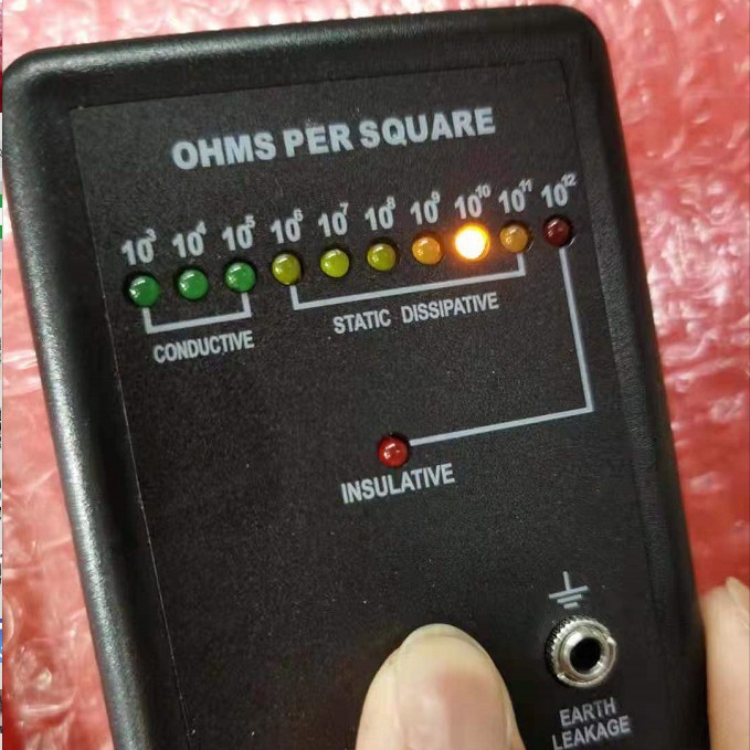 Medio grueso rojo anti-estática bolsa de burbuja tira transparente expreso embalaje buffer bolsa de burbuja a prueba de golpes electrónico bolsa de burbuja