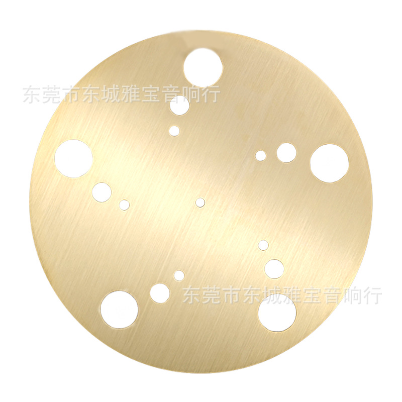 LP reproductor de vinilo pad disco de canto almohadilla de disco de vinilo almohadilla de registro de cobre puro registro antideslizante estable reducción de la vibración