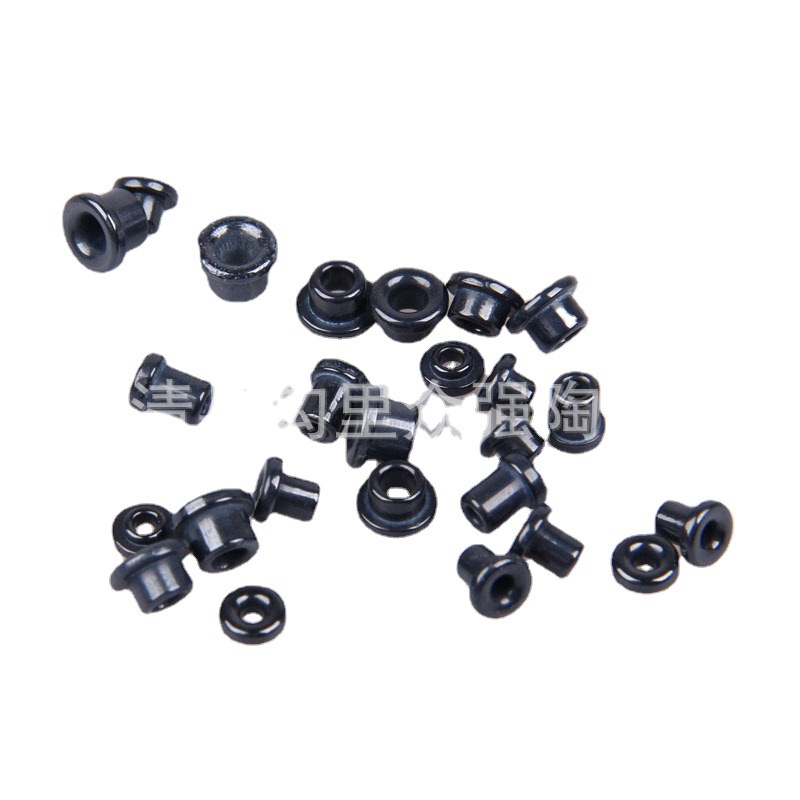 厂家供应95氧化铝陶瓷瓷眼 气流纺配件 纺机机械配件耐磨损绝缘