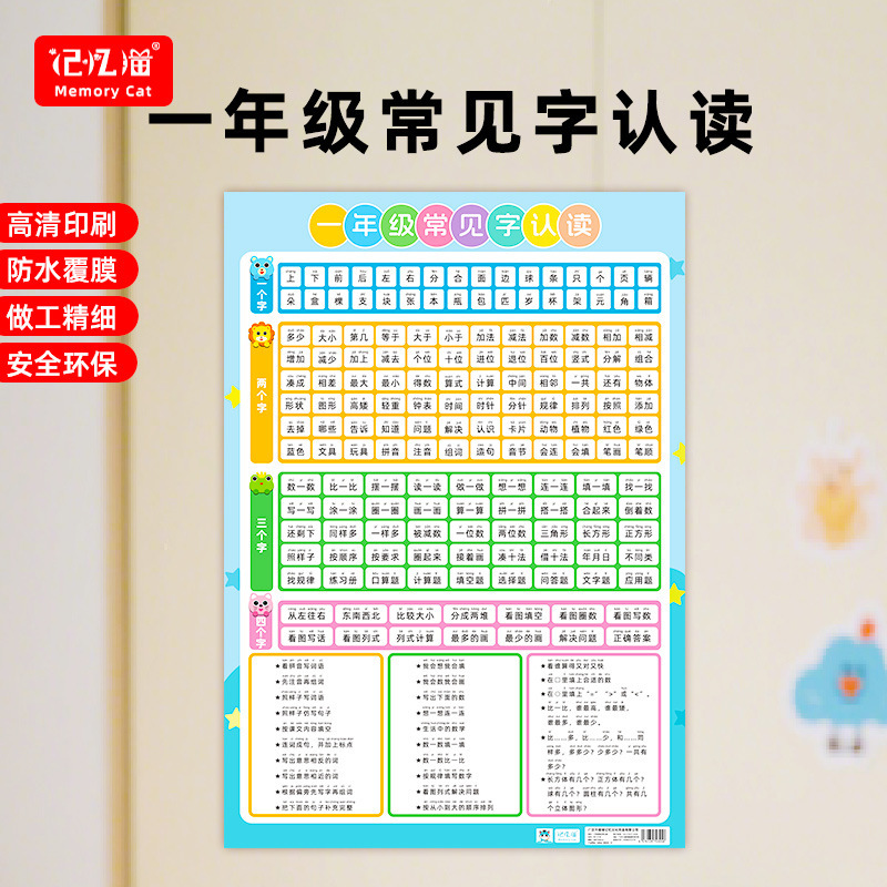 Chinese Character List for Young Children, First Grade Common Characters, Commonly Used Characters, Kidsren's Knowledge Points, Primary School Students' Literacy List Chinese Character List for Young Children, First Grade Common Characters, Commonly Used Characters, Kidsren's Knowledge Points, Primary School Students' Literacy List