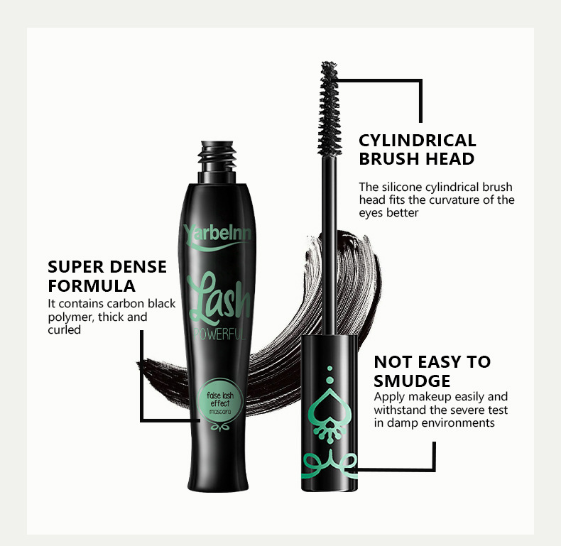 Charming Eye Mascara With Floral Pattern For Long Thick Lashes_voghion.com