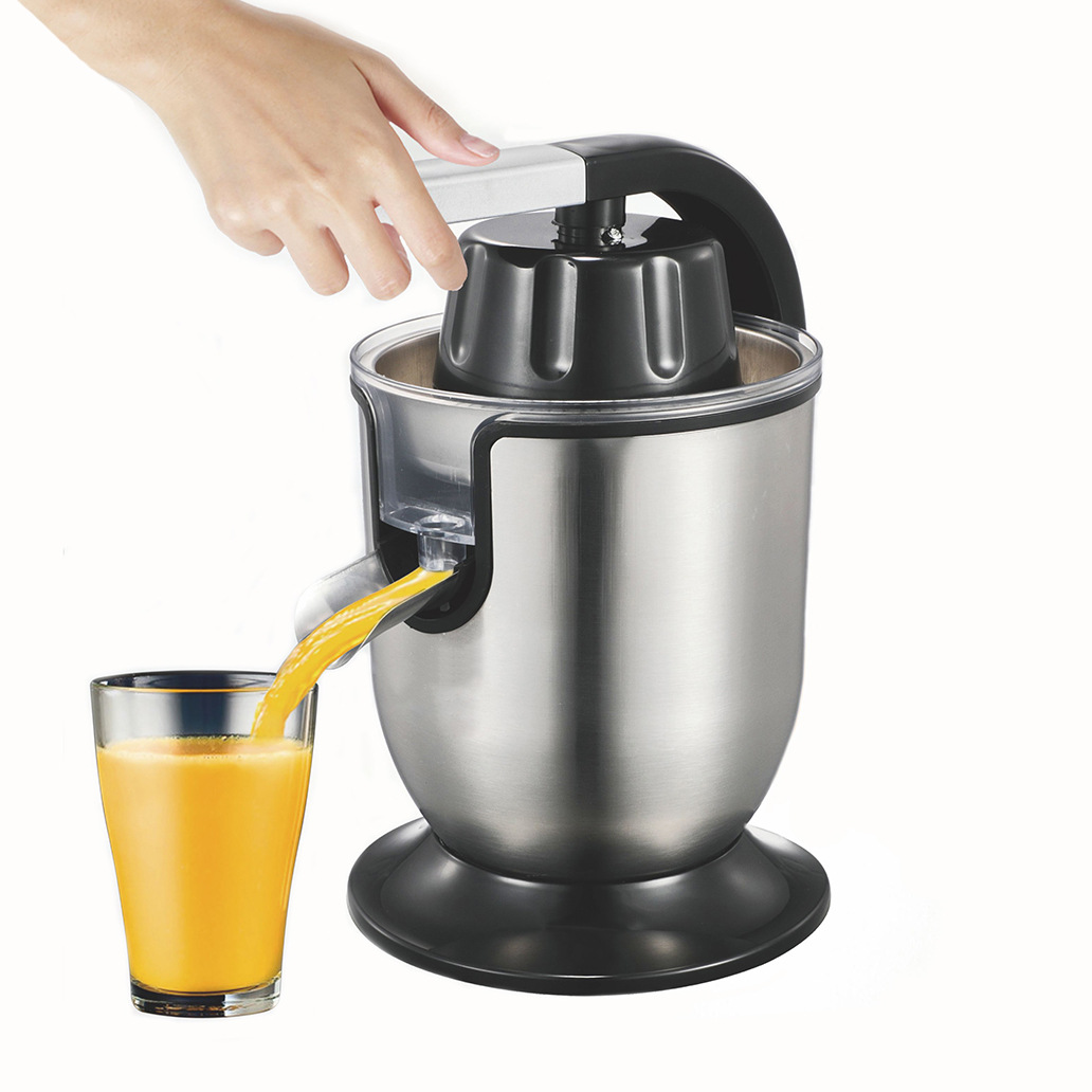 Máquina de naranja de acero inoxidable exprimidor manual máquina de jugo eléctrico máquina de jugo de naranja máquina de jugo de separación de jugo de escoria