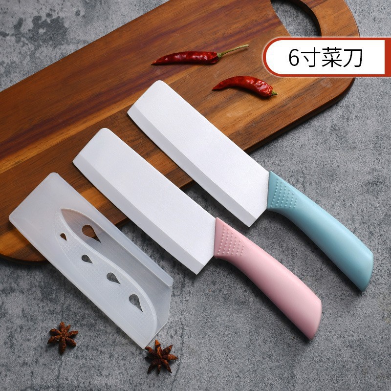 Cuchillo de frutas de cerámica de 6 pulgadas cuchillo de cocina japonés cuchillo de cocina cuchillo de cucina cuchillo de cocina de cerámica cuchillo de cocina cuchillo de cocina