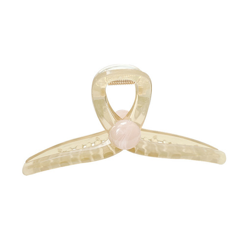 Ins trendy large shark clip acrylic hair clip with a sense of elegance, back of the head clip, hair roller, hair clip wholesale