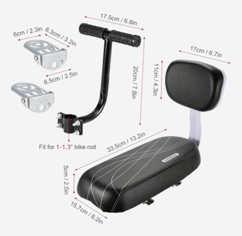 マウンテンバイク自転車後部座席スポンジクッションシートボードサドルバックレストサイクリング用品電気自動車アクセサリー|undefined