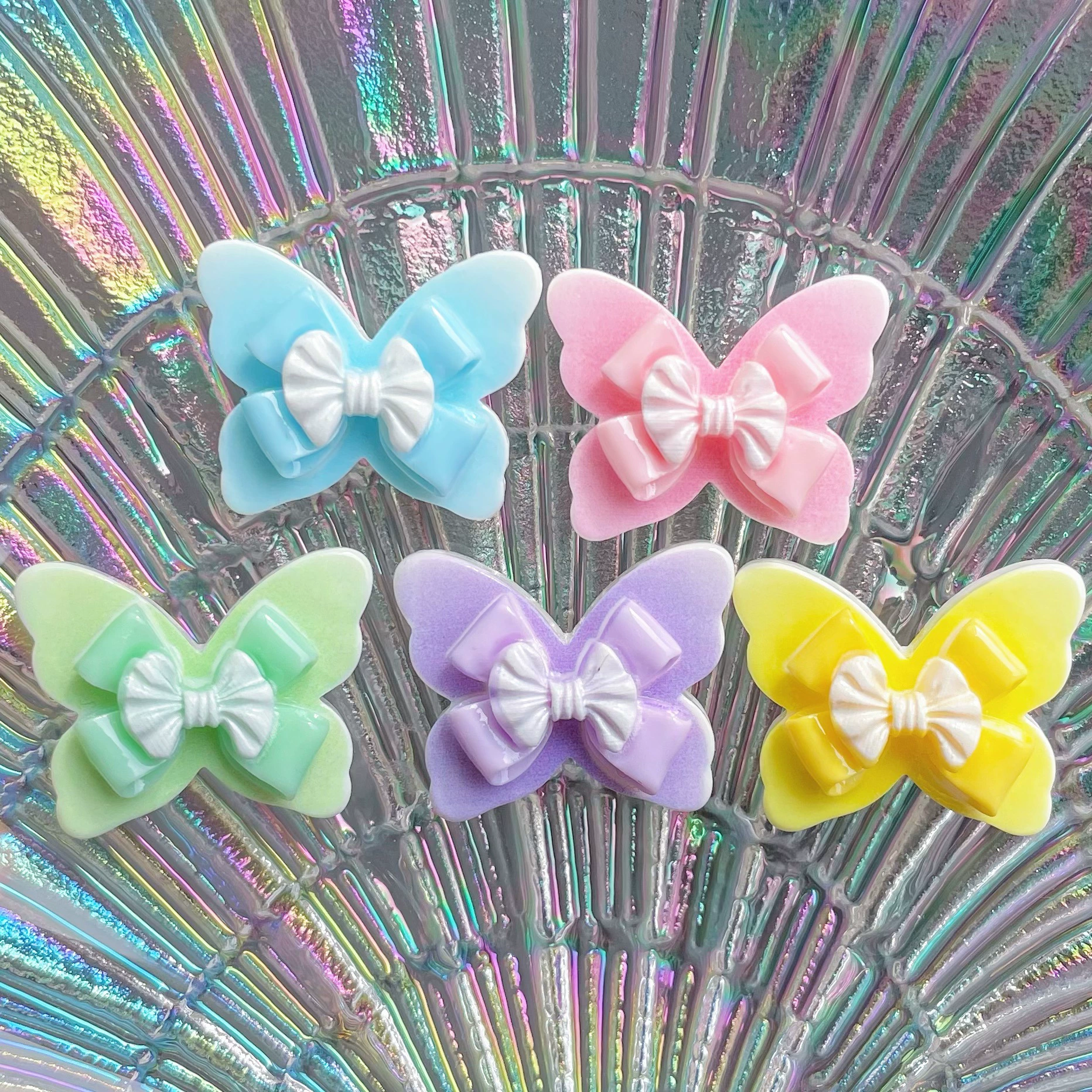 Аксессуары с бантом, бабочка, материал ручная работа, чехол для телефона, заколка, украшение для волос, кулон