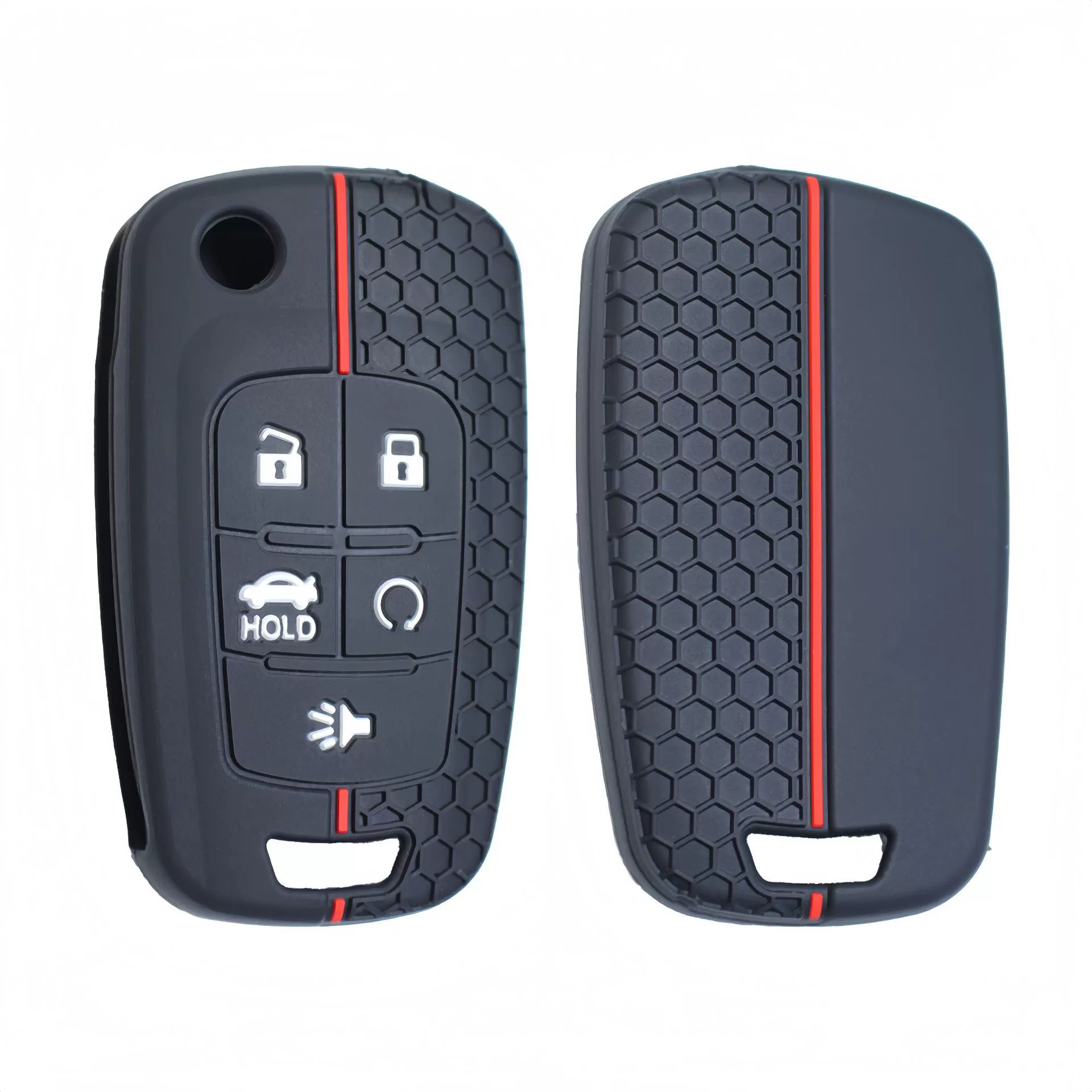 Трансграничное применение Chevrolet складной пять клавиш силиконовый чехол для защиты автомобиля Chevrolet силиконовый ключ для защиты автомобиля