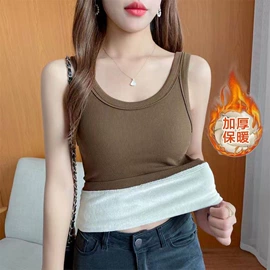 无钢圈文胸;保暖马甲背心;女士三角裤