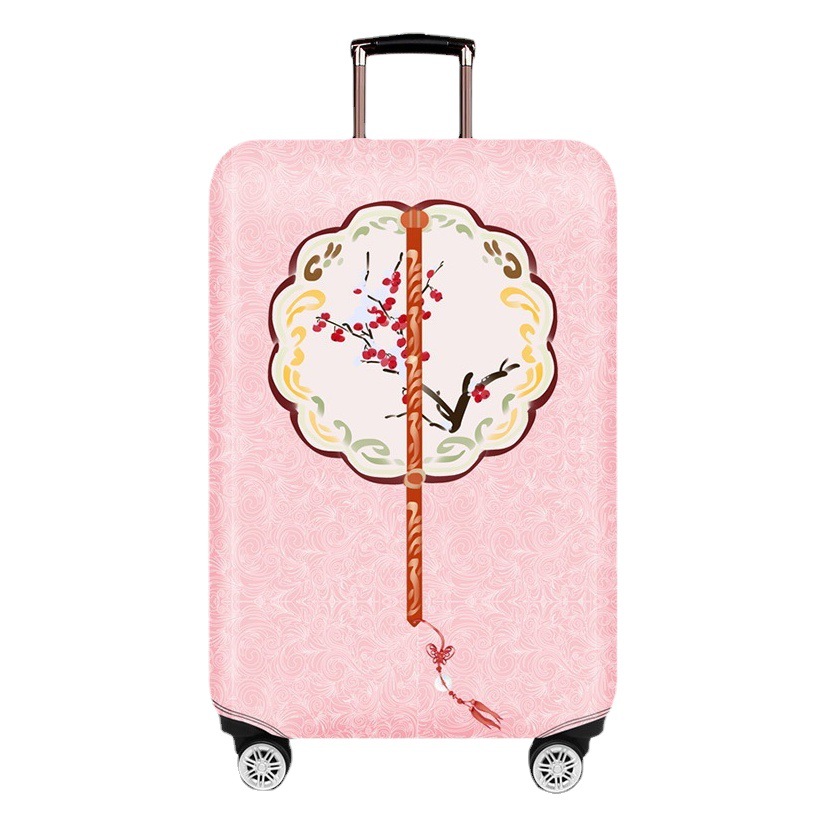 Engrosamiento resistente al desgaste elástico caso de equipaje cubierta protectora Carro de Viaje Funda de cuero chaqueta 20/24/26/28 pulgadas