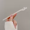 13# plain white-wave top 8cm