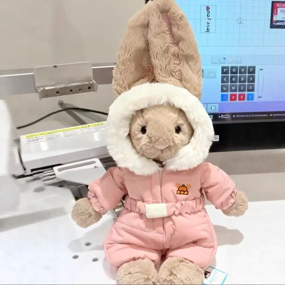 Ski ski suit, rabbit, plush doll, toy, (Physicals), new collection