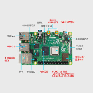 J8Pi Smart Computer Ypythonraai5 Raspberry Pi Kit Sp44B Yabo Development Board Berr Programming G3
