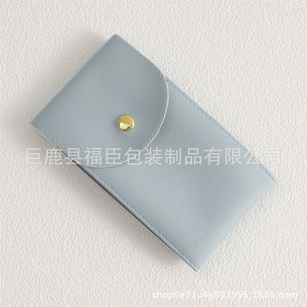 Mecánico reloj bolsa funda pu Snap anti-arañazos bolsa de almacenamiento de viaje Snap portátil reloj de pulsera bolsa