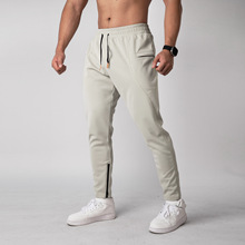 外贸欧码2025春秋季户外运动卫裤男士新款修身脚口拉链休闲源厂货