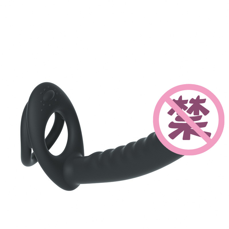 Yun Man Double Penetration Harness for Men, Prostate Massager, Vibrating Anal Plug, Adult Sex Toy