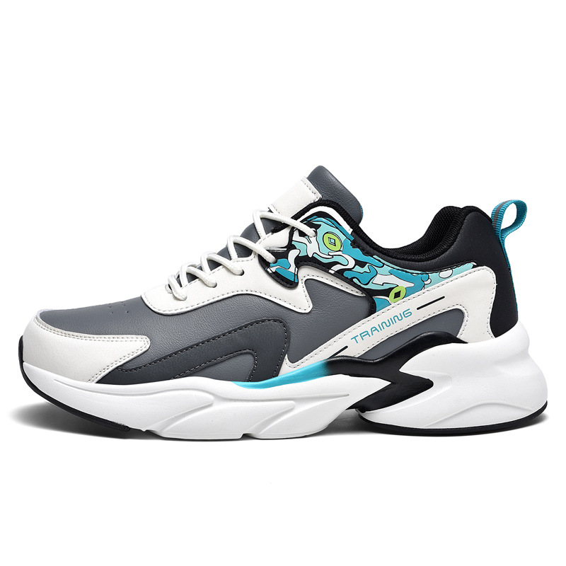 555 leather dark gray