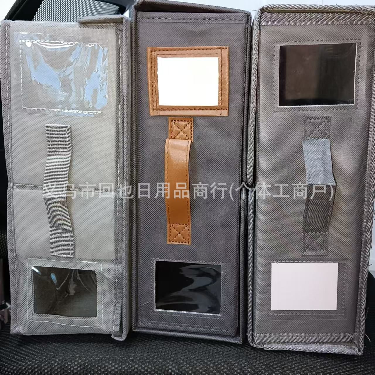 跨境床单收纳盒床单套枕套可折叠床单收纳盒带手柄拉链牛津面料衣