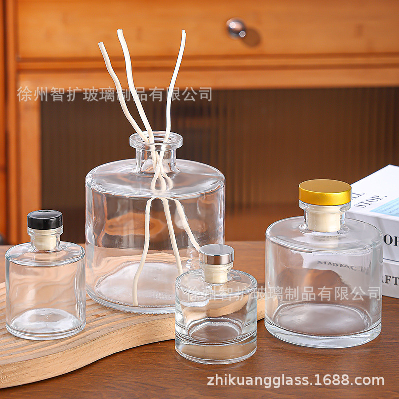 卸売り1000ML 500MLガラス香薫分装瓶室内藤条乾花揮発瓶拡香瓶|undefined