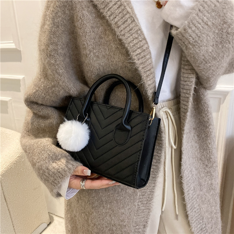 Shoulder Bag, Simple Small Bag, New Trendy Texture Crossbody Bag, Versatile Ins Shoulder Bag for Women, Satchel Small Square Bag